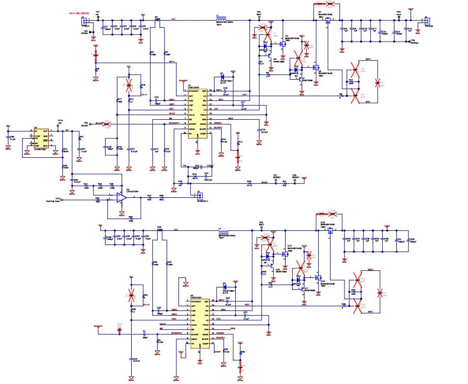 PMP9309, 18Vin to 20Vin, 25Vout to 85Vout @ 3A Continuous and 5.7A peak, Dual-Phase Synchronous Boost Converter