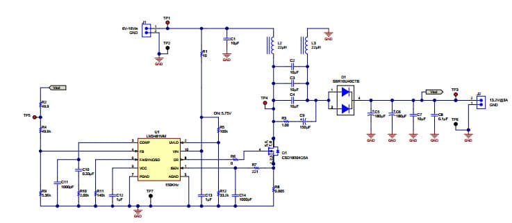 PMP9184C, 40W SEPIC converter (with dual-inductor)-high efficiency and operates over the automotive input range