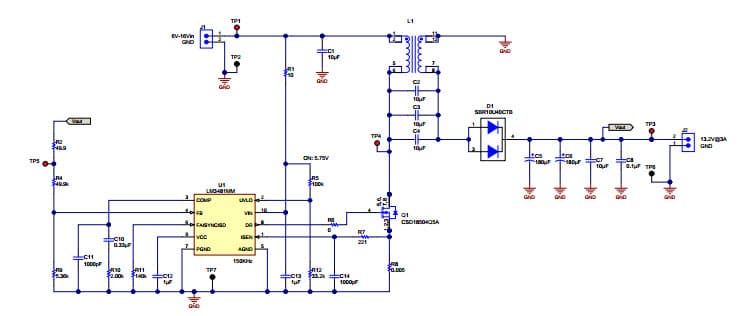 PMP9184B, 40W SEPIC Converter (with Coupled-Inductor)- High Efficiency and Operates over the Automotive Input Range