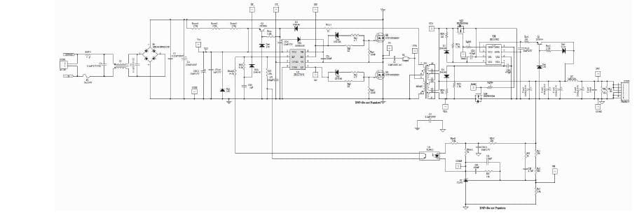 IRAC27951SR-240W, Evaluation Board featuring the IRS27951 Resonant Half Bridge controller