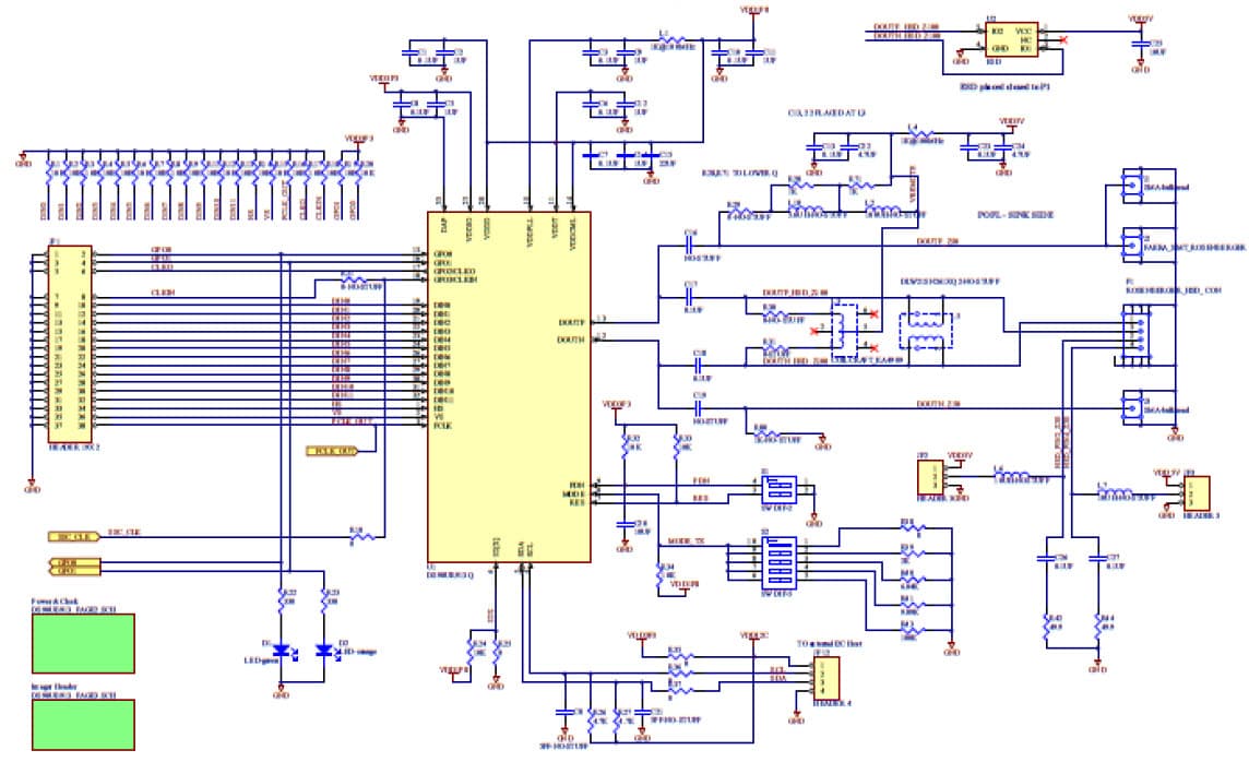 SERDESUB-913ROS, Evaluation Board for DS90UB913, 10-100MHz, 10-Bit DC-Balanced FPD-Link III LVDS Serializer