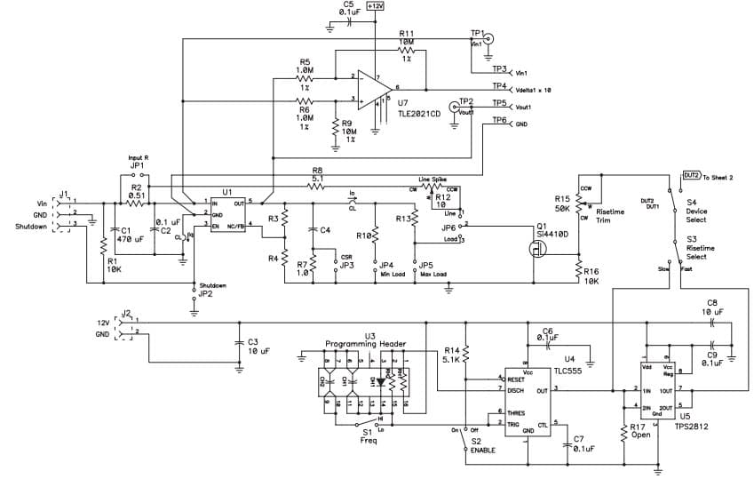 TPS76XXXEVM-125, LDO Linear Regulator Design using the universal SOT23 EVM