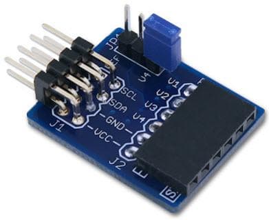 EVAL-AD7995EBZ, Evaluation Board for the AD7995, 4-Channel, 10-Bit ADC