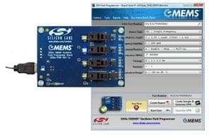 SI50X-FPB1-CUST, CMEMS Oscillator Evaluation Board for the Si503 Quad Frequency, single-wire programmable CMEMS (CMOS + MEMS) oscillator