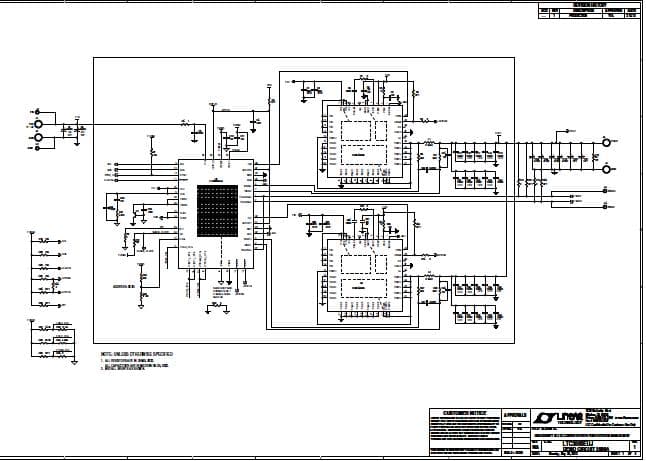 DC2088A, Demo Board featuring High Density LTC3880 Step-Down DC/DC Converter with Power System Management 7V = VIN = 14V, VOUT Range: 0.8V to 1.8V @ Up to 50A