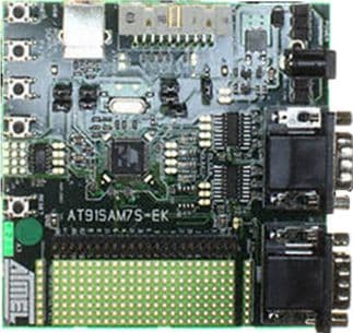 AT91SAM7S-EK, Evaluation Kit for the AT91SAM7S256 High-performance 32-bit ARM7 MCU