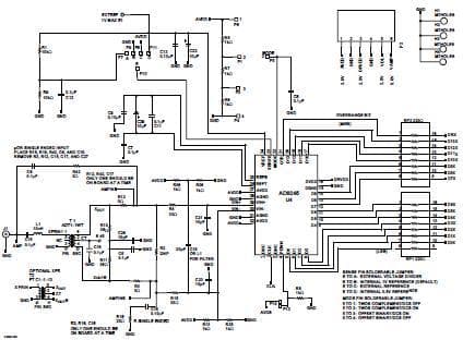 AD9245BCP-20EBZ, Evaluation Board for featuring AD9245 3V, 14-Bit, 20 MSPS ADC