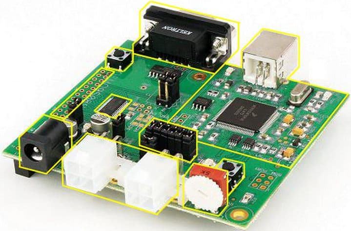 DEMO9S08EL32, Demonstration Board for the MC9S08EL32, 9S08EL and 9S08SL family of microcontroller