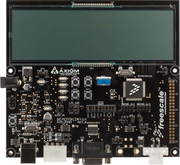 DEMO9S12HY64, Demonstration board for the MC9S12HY64, 16-bit family of S12 and S12X Microcontroller