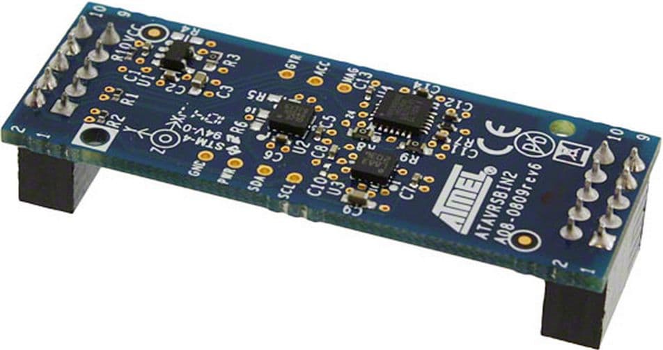 ATAVRSBIN2, Sensor Xplained Development Board designed to be Plug Compatible with all Xplain MCU Boards