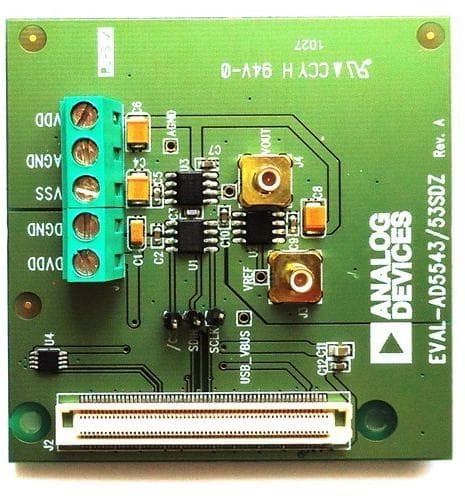 EVAL-AD5553SDZ, Evaluation Board Evaluating the AD5553 Current Output/Serial Input DAC