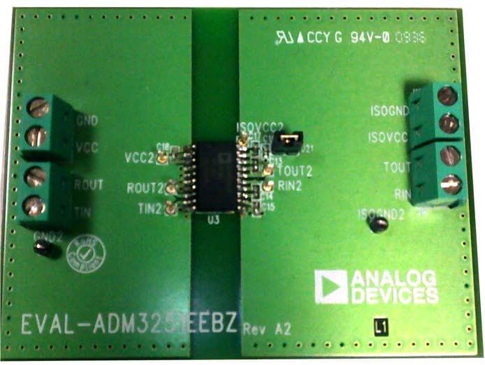 EVAL-ADM3251EEB1Z, ADM3251E Evaluation Kit with Reduced EMI