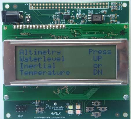 DEMOAPEXSENSOR, Altitude Pressure Experimental (APEX) Sensor Board