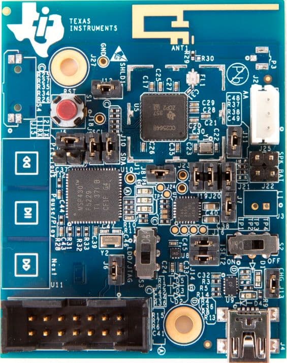 BT-MSPAUDSINK, Bluetooth and MSP430 Audio Sink Reference Design for low end and low power audio applications