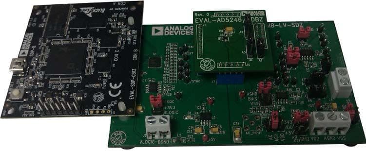 EVAL-AD5246DBZ, Evaluation Board for AD5246 single channel, 128-position, digital potentiometer