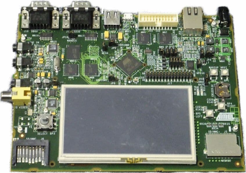 AT91SAM9G45-EKES, Evaluation Kit based on the SAM9G45-based MCU for Prototype and Create Application-Specific Designs