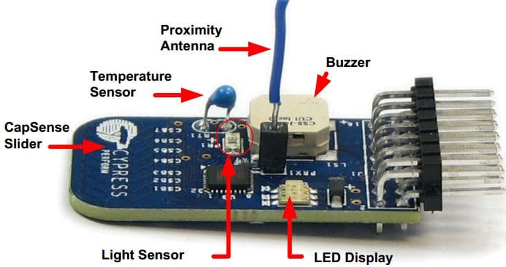 CY3270, PSoC FirstTouch Starter Kit of PSoC Programmable System-on-Chips