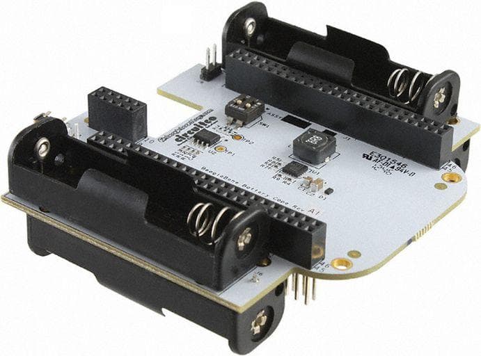 BB-BONE-BATT-01, BeagleBone Battery Cape using 4 Lithium AA battery cells to provide a portable power solution for BeagleBone boards and its capes