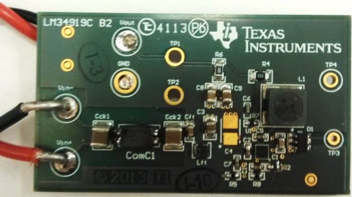 PMP9361, CISPR 25 Class 5 Rated 1.5W Automotive Power Reference Design