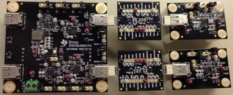 PMP9657, Thunderbolt Power Reference Design for Host, Bus Powered Peripherals and Cables