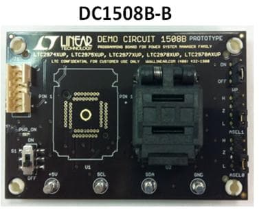 DC1508B-B, Demo Board for LTC2974 Socketed Programming Board