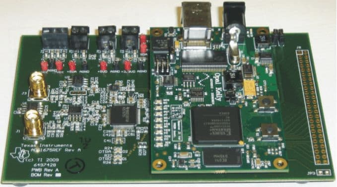 ADS1675REF, Reference Design for the ADS1675, 4-MSPS, 24-bit high-speed, high-precision delta-sigma ADC