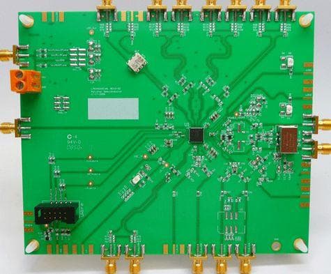 LMK04002BEVAL, Evaluation Board using LMK04002 Precision Clock Conditioner with Dual PLLs and Integrated VCO