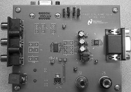 LMH1251EVAL/NOPB, Evaluation Board for the LMH1251 Video Switch for LCD Monitor