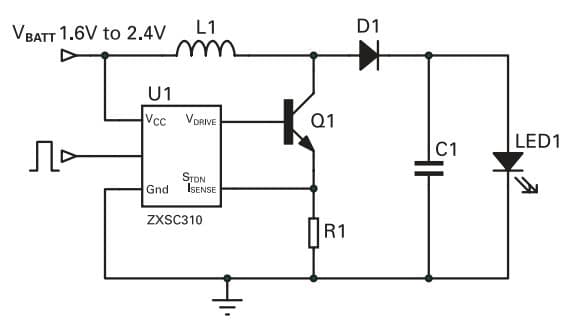 4-LEDs Flash LED Driver for LED Lighting