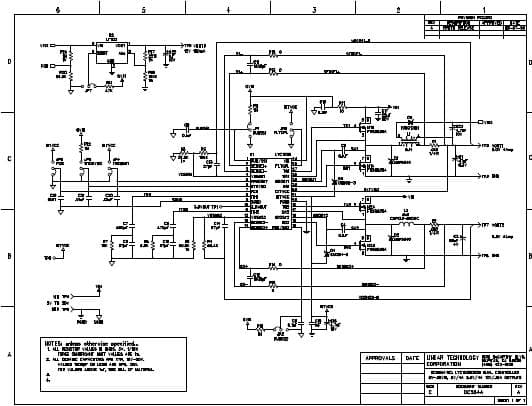 DC264A, Demo Board based on LTC1628CG High Efficiency, 2-Phase Synchronous Step-Down Switching Regulator