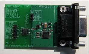 TIDA-00163, Isolated RS-232 to UART Converter Reference Design