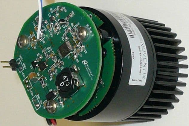 MR16-PAR38LED-REF, MR16 or PAR38 LED Bulb Reference Design the LM3429 LED Driver and the Nuventix SynJet Coolers