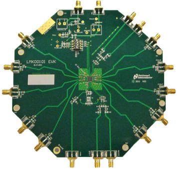 LMK00101BEVAL, Evaluation Board for LMK00101 is a high performance, low noise, low voltage CMOS fan-out buffer