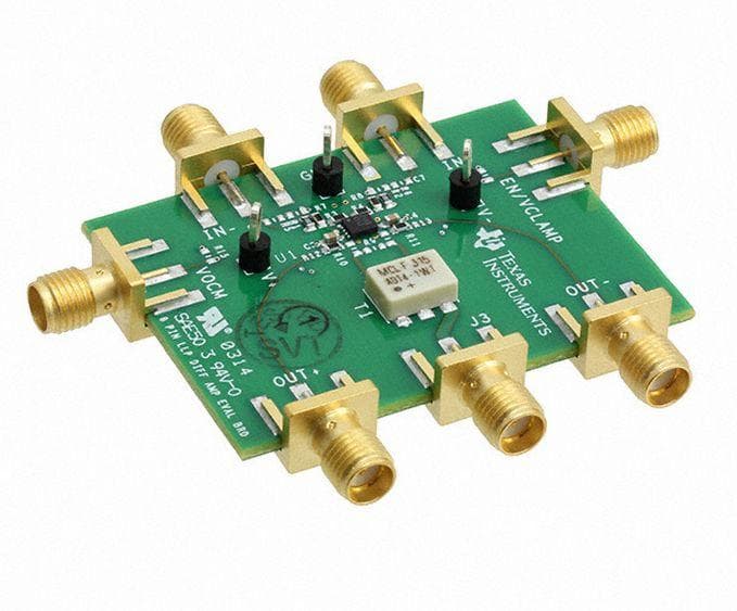 LMH6552SDEVAL/NOPB, Evaluation board has been set up to provide maximum flexibility for evaluating differential LMH6552 operational amplifier