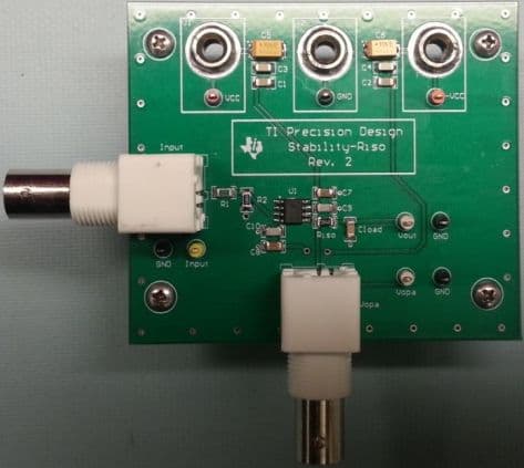 TIPD128, Capacitive Load Drive Verified Reference Design Using an Isolation Resistor