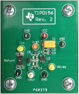 TIPD156, Low-Drift Bidirectional Single-Supply Low-Side Current Sensing Reference Design