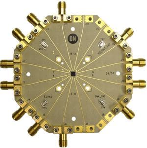 NB7L72MMNGEVB, Fully Differential 2x2 CrossPoint Switch Evaluation Board