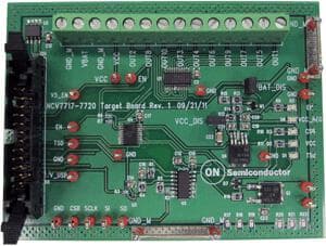 NCV7718GEVB, Evaluation Board for NCV7718 Hex Half Bridge Driver with Protection Features