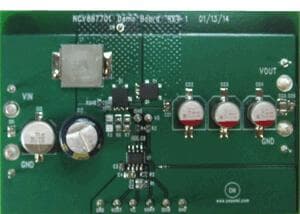 NCV887701BSTGEVB, NCV887701 Automotive Start-Stop Non-Synchronous Boost Controller Evaluation Board