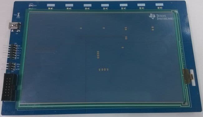 TIDA-00198, Resistive Dual Touch Reference Design Board with Haptic Feedback for 4-wire Resistive Touch Panels