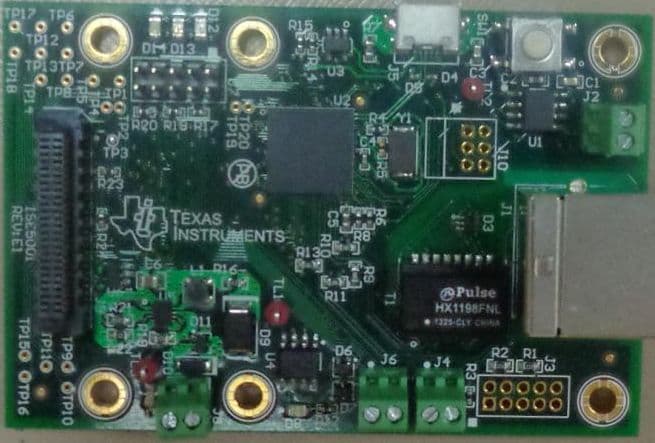 TIDA-00226, TM4C129XNCZAD 32-bit ARM Cortex-M4F MCU based Small form factor Serial-to-Ethernet Converter