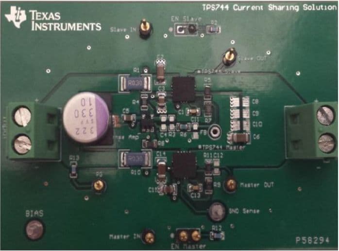 TIDA-00270, Reference Design for the TPS74401, 6-A Current-Sharing Dual LDO