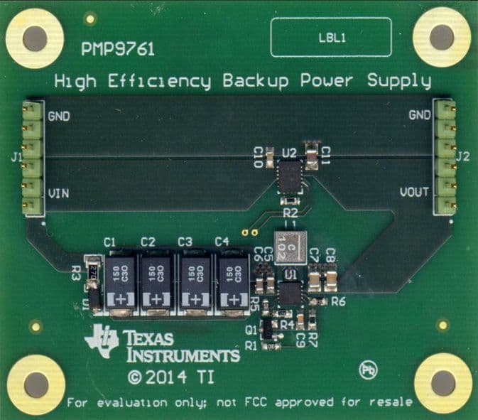 PMP9761, High-Efficiency Backup Power Supply Reference Design