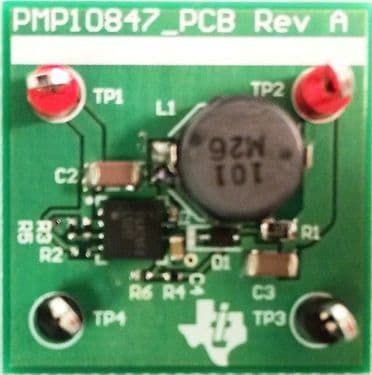 PMP10847, 36-60V Input, 8.5V/400mA Synchronous Buck Reference Design