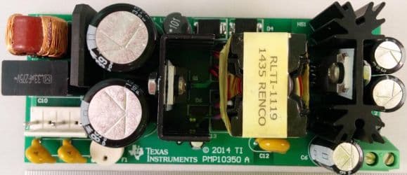 PMP10350, PSR Flyback using UCC28710 for Universal 85-265VAC Input with 12V/60W Rated Output Reference Design