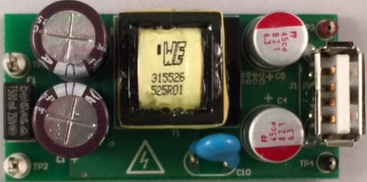 PMP11185, 5 - 265VAC Input, 5V/2A PSR Flyback Reference Design