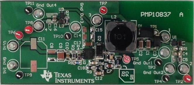 PMP10837.3, Four-Output, Fly-Buck and Buck Converter for High performance Computing Reference Design