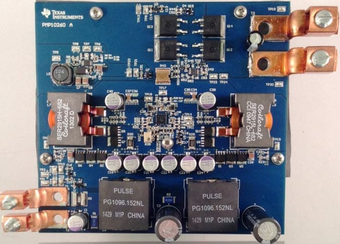 PMP10260, 24Vdc Input (Double Car Battery) Automotive Multiphase Sync-Buck Reference Design