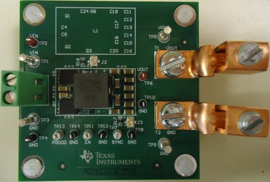 PMP10740, High-Efficiency Small form Factor 35W Sync Buck Reference Design