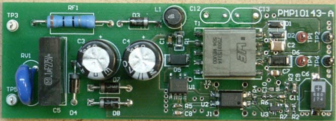 PMP10175, Universal AC Input, 5V/500mA DC output, Non-isolated Flyback Converter Reference Design